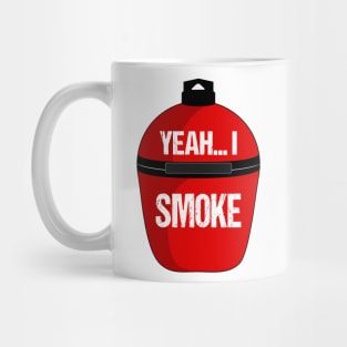 "I Smoke" BBQ Mug